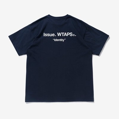 日貨代購CITY】2022SS WTAPS IDENTITY SS COTTON 目錄隱藏款背後LOGO