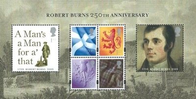 2009.01.22 #英國 #羅伯特·伯恩斯（Robert Burns）250週年誕辰著名蘇格蘭詩人200元