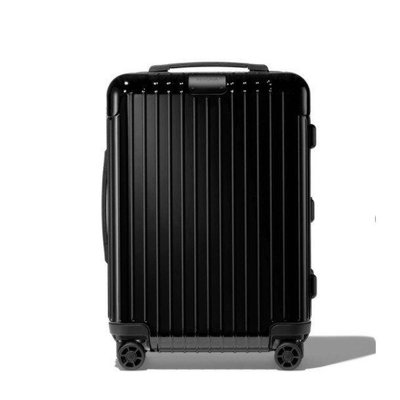 RIMOWA 日默瓦 ESSENTIAL SLEEVE Cabin S 黑色20吋 可攜帶上飛機行李箱