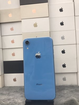 【稀有藍色】iPhone XR 64G 6.1吋 藍  蘋果 手機 台北 師大 買手機 7126