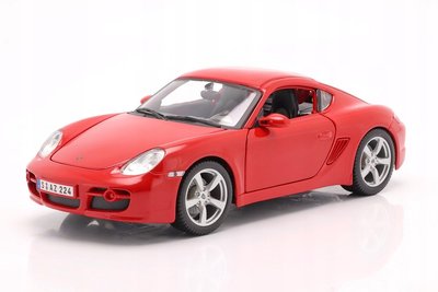 =CodE= MAISTO PORSCHE CAYMAN S 汽車模型(紅) 保時捷 卡曼 911 跑車 BOXSTER
