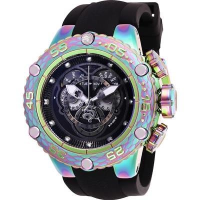 《大男人》Invicta #5492Subaqua龍六52MM七彩電鍍個性潛水錶，5環機芯，雙層錶冠(本賣場全現貨)