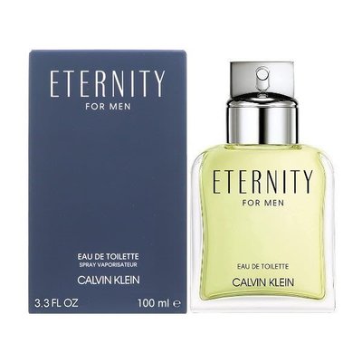 Calvin Klein 永恆男性淡香水 ck Eternity 100ml 新包裝