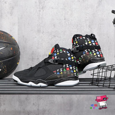 NIKE AIR JORDAN 8 RETRO QUAI 54 黑彩 歐洲限定 Q54 CJ9218-001