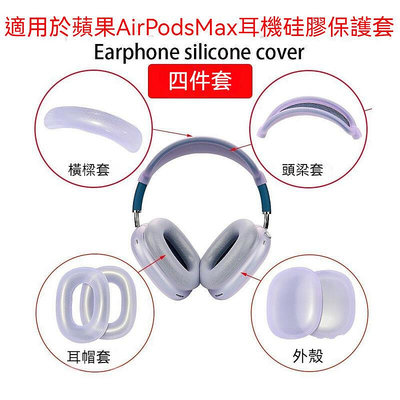 適用蘋果AirPods Max橫頭梁架保護套 max頭戴式耳機硅膠軟殼 耳機頭梁套 耳機耳帽