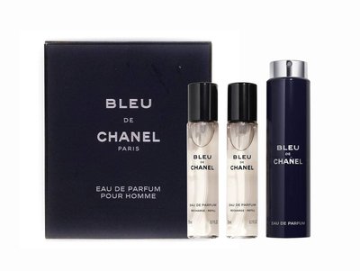 CHANEL 香奈兒 BLEU DE CHANEL 藍色男性隨身香水20ml*3~優惠價:3750元