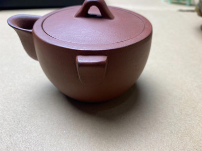日本回流宜興老紫砂壺，60 70年代紫砂壺，底款“中國宜興”