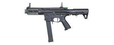 【WKT】G&amp;G 怪怪 ARP-9 衝鋒電動槍 半金屬 FET 電子板機 綠黑色-GGARP9J