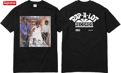 【超搶手】】全新正品 2017 Supreme Rap-A-Lot Records Boys Tee 照片T S M