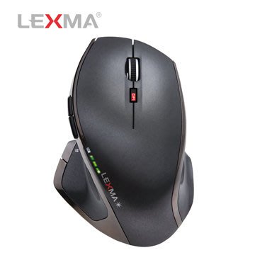 【捷修電腦。士林】LEXMA M850R無線藍光滑鼠 $ 999