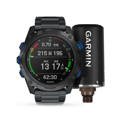 GARMIN Descent MK2i GPS 潛水電腦錶+Descrnt T1(鈦酷套裝版)