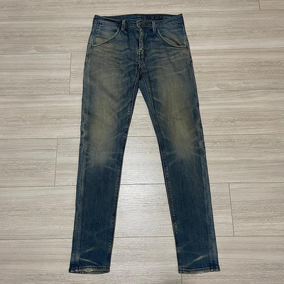 專櫃款 Levi's levis 512 28955-0000 W30 L34 深藍刷色上寬下窄牛仔褲