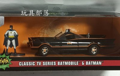 *玩具部落*Jada 漫威 DC 英雄 蝙蝠俠 蝙蝠車 1:32 合金車 經典電視版 特價499元