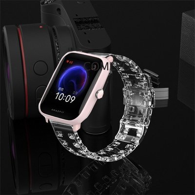 Amazfit bip u pro錶帶 米動手錶錶帶 液態矽膠腕帶 華米智能運動手錶2 3錶帶