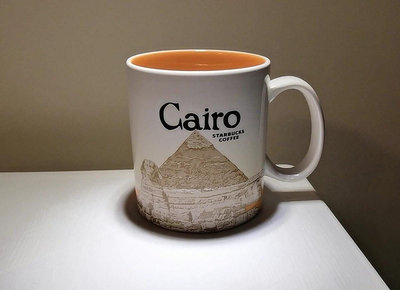 開羅 星巴克 典藏 icon 埃及 城市杯 馬克杯 咖啡杯全新大杯已絕版，照片就是實拍埃及首都開羅已絕版 ，
