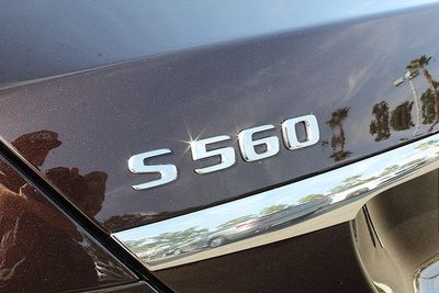 圓夢工廠 Benz 賓士 S W222 S450 S500 S560 S650 後車箱尾門字標 字貼 車標 鍍鉻銀