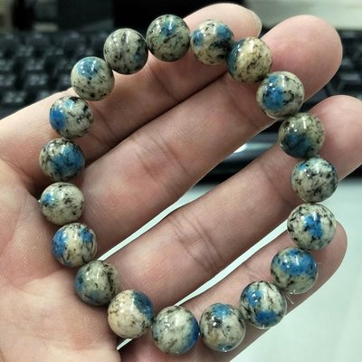 藍銅礦K2手珠27g/10mm