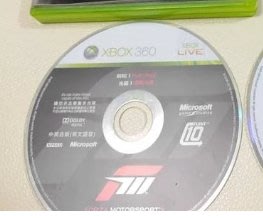 絕版經典遊戲 xbox360 極限競速 3Forza Motorsport3 中英合版 光碟多刮無法安裝可做執行碟