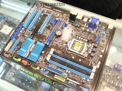 電腦零件Asus/華碩 P8Z68-V LX主板USB3.0 SATA3 HDMI 集顯ATX大板1155CPU筆電配件