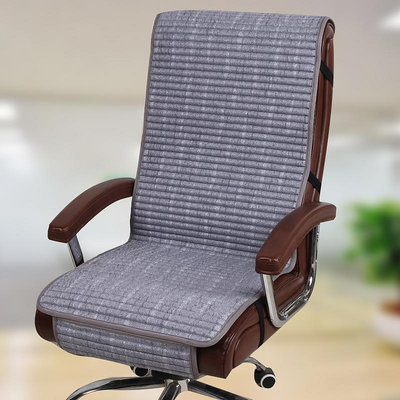 辦公室椅子墊子靠背辦公椅坐墊靠墊一體老板椅夏季涼席四季椅墊