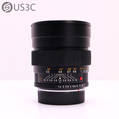 【US3C-青海店】徠卡 Leica Summilux-R 35mm F1.4 E67 金屬材質 廣角定焦 二手鏡頭