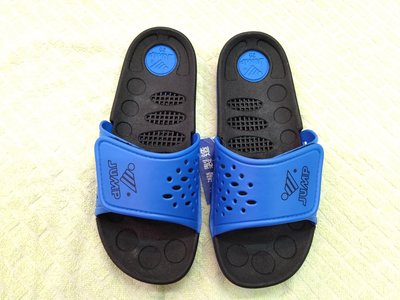 【阿宏的雲端鞋店】將門拖鞋  大人小孩都有 編號027  黑藍色