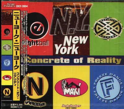 K - N.Y.- New York - Concrete of Reality - 日版 - NEW