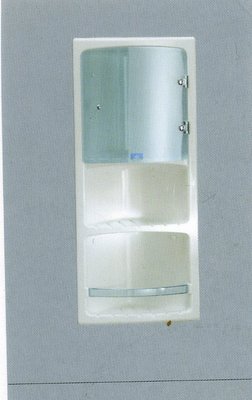 《普麗帝國際》◎衛浴第一選擇◎HCG和成牌新造型角落型防水儲物櫃BA2741S