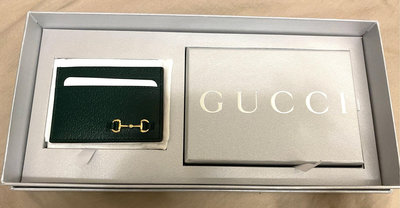 全新Gucci聖誕節VIP名片夾卡夾送撲克牌