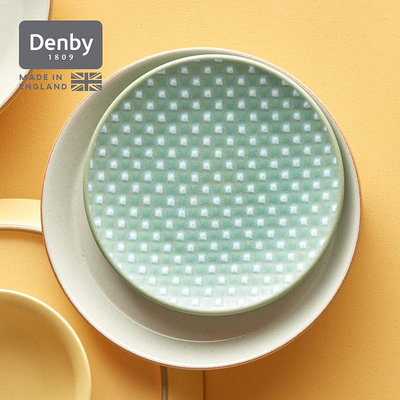 denby丹碧英國進口陶瓷盤子菜盤家用平盤西餐餐盤創意牛排盤 印象