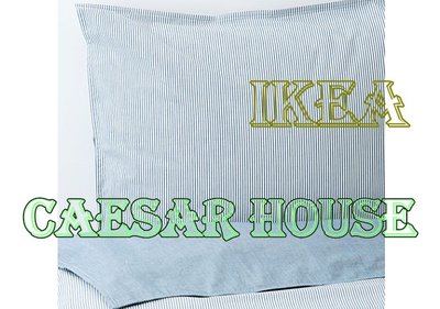 ╭☆凱斯小舖☆╮【IKEA】BLÅVINDA 雙人被套組, 淺藍色 高質感雙人被套組- 設計師首選寢具臻品絕版免運費