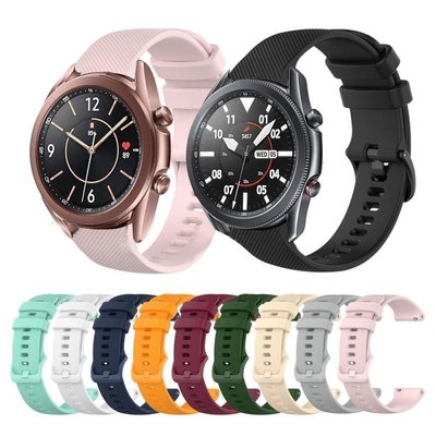 替換錶帶 SAMSUNG Galaxy Watch 3 Active4 手錶帶 三星智能運動41mm彩腕帶
