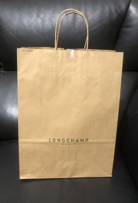 LONGCHAMP正版紙袋/手提袋/禮物袋/禮品袋/包裝袋/購物袋