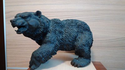 ~(藏私苑)~  歐洲早期銅雕藝術品   熊