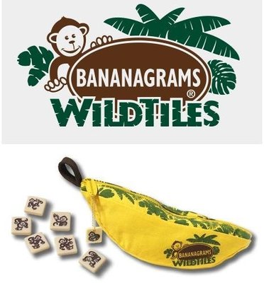 【東東屋】美國正品 Bananagrams 香蕉英文拼字遊戲(Wild Tiles)~現貨