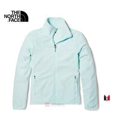 -7折特價-滿3000免運[雙和專賣店] The North Face 女 保暖刷毛外套/可套接/4NAQ/綠色