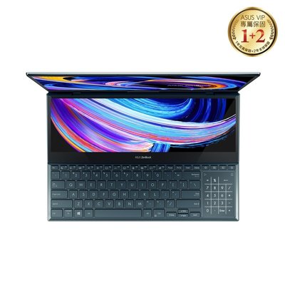華碩 ZenBook Pro Duo 15 UX582HS-0021B11900H 蒼宇藍 i9-11900H