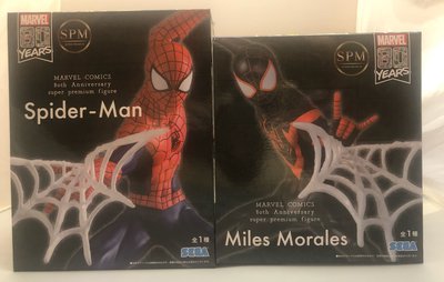 免運日版 正版SEGA SPM漫威80周年Spider man 蜘蛛人＆Miles Morales邁爾斯·莫拉雷斯 出清