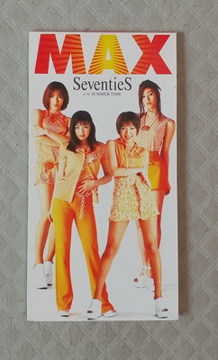MAX - SeventieS   日版 二手單曲 CD