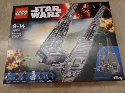 全新樂高, LEGO 75104 Star wars 星際大戰 Kylo Ren's 指揮艇