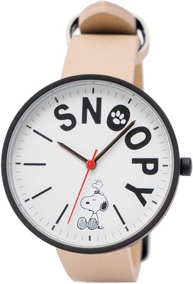 日本正版 Fieldwork PNT012-2 史努比 SNOOPY 手錶 女錶 皮革錶帶 日本代購