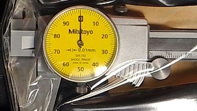日本三豐 Mitutoyo附錶卡尺 505-732 150mm0.01  附表卡尺  槓桿表 三豐 TESA 專業維修
