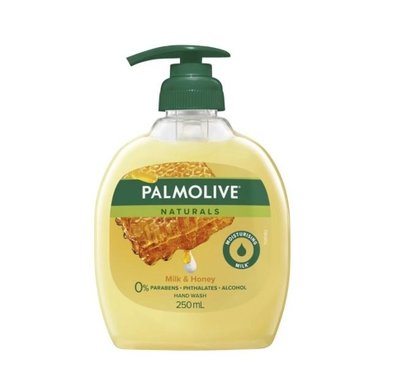 【Palmolive 棕欖】棕欖洗手乳-牛奶+蜂蜜(250ml)