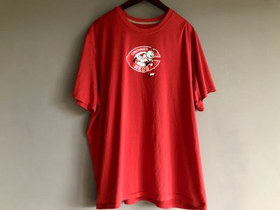 NIKE 大聯盟 MLB 辛辛那提紅人隊 復古隊徽 短袖T-shirt Reds
