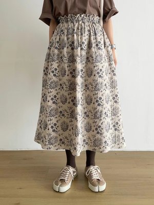 【2023山東玖月號】23SS！韓國製  YOOM  森林系花邊裙