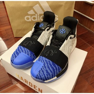 【正品】adidas Harden Vol.3 灰藍 籃球 公司現貨 G54753慢跑鞋