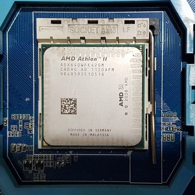 Athlon II X4 640四核處理器+技嘉 GA-770T-D3L 主機板+DDR3 4G記憶體、整組附擋板與風扇