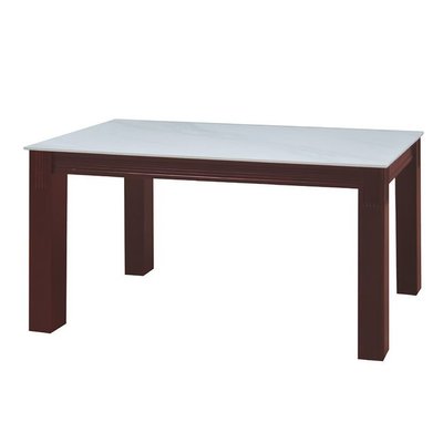 【KA307-7】4.3×2.3尺餐桌(12mm白岩板)