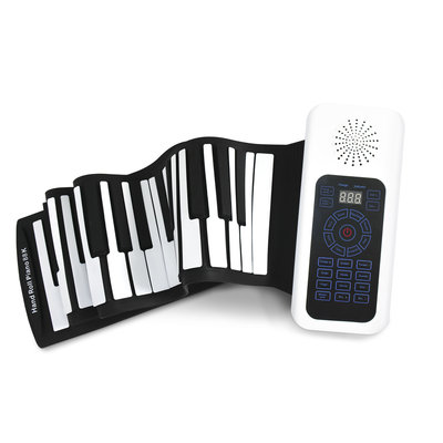 (舊版特價出清)【山野樂器】88鍵手捲鋼琴 贈延音踏板 可接耳機 好收納 百種音色 軟式電子琴