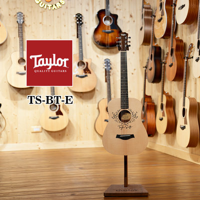 小叮噹的店-Taylor TS-BT-E Baby Taylor 簽名款 雲杉木 面單 34寸旅行吉他 泰勒吉他